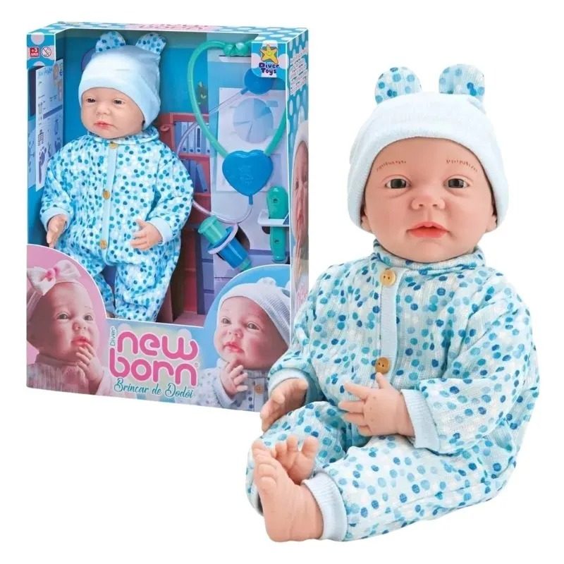 BONECA NEW BORN DODOI